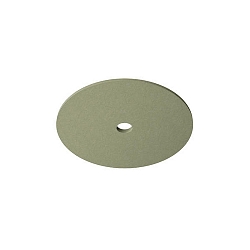 Akustik-Element SLENTIUM, GLATT, rund, � 89.5cm / innen � 15.2cm f�r Einbauleuchte (zentral), inkl. Abh�ngung, sage