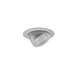 LED Einbaurichtstrahler ARTEMIS MICRO, 40�, 15W, 3000K, 1820lm, IP20, 230V AC, 50 Hz, CRI > 90, rund, silber
