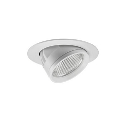 LED Einbaurichtstrahler ARTEMIS MINI 230V AC, 50 Hz, rund, CRI > 90, 26,7W, 30�, 3000K, 3440lm, silber