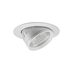 recessed luminaire ARTEMIS MIDI round, rotatable, switchable LED IP20, silver  30W 3843lm 4000K CRI 90-100