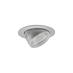 LED Einbaurichtstrahler ARTEMIS MIDI, 30�, 31,5W, 3500K, 3924lm, IP20, 230V AC, 50 Hz, CRI > 90, rund, silber