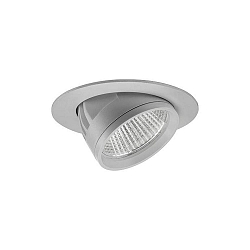 ceiling recessed luminaire ARTEMIS MAXI round, direct IP20, silver dimmable