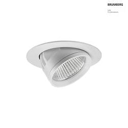 ceiling recessed luminaire ARTEMIS MAXI round, direct IP20, white dimmable