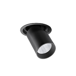 spot TRAXX MICRO round, swivelling, rotatable, switchable LED IP20, black 