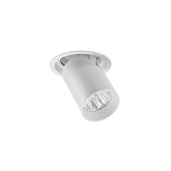 ceiling recessed luminaire TRAXX MINI swivelling, rotatable, direct IP20, white dimmable