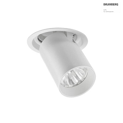 spot TRAXX MIDI round, swivelling, rotatable, switchable LED IP20, white 