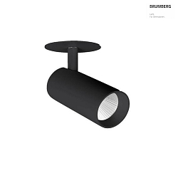 spot TRAXX MICRO round, swivelling, rotatable, switchable LED IP20, black 