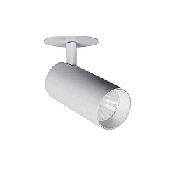 LED Halbeinbau-Richtstrahler TRAXX MINI, 230V AC, 50 Hz, 12,5W, 20�, 3000K, 1594lm, CRI > 90, rund, silber