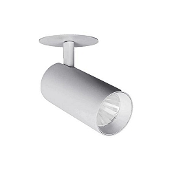 LED Halbeinbau-Richtstrahler TRAXX MIDI, 230V AC, 50 Hz, 23W, 50�, 4000K, 3009lm, CRI > 90, rund, silber