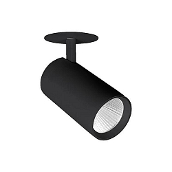 LED Halbeinbau-Richtstrahler TRAXX MAXI, 230V AC, 50 Hz, rund, CRI > 90, 30W, 30�, 4000K, 3894lm, schwarz