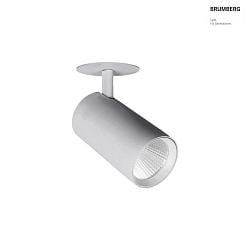 spot TRAXX MAXI swivelling, rotatable, direct IP20, silver dimmable