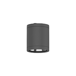 outdoor ceiling luminaire � 9CM CLEAR round, CCT Switch IP65, anthracite, powder coated