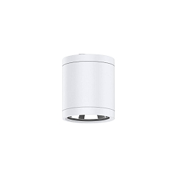 outdoor ceiling luminaire � 9CM CLEAR round, CCT Switch IP65, powder coated, white