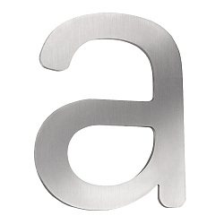 Hausnummer � a �, H�he 16cm, Edelstahl