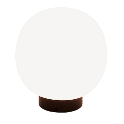 Tischleuchte ACAI, �16cm, E27, IP20, mit Schalter, opalwei� matt 