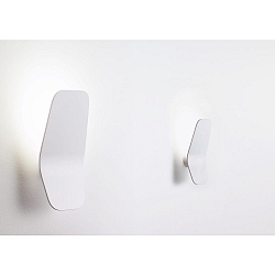 LED Wandleuchte ASHIYA, indirekt, Aluminium handgeb�rstet, dimmbar, Wei� matt