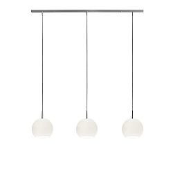 Pendelleuchte BALL, IP20, 3-flammig, 100cm, 3x E27, opal wei�-matt
