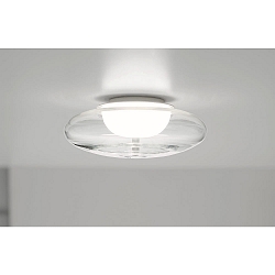 ceiling luminaire BLOO IP20, crystal clear, mat, opal white dimmable