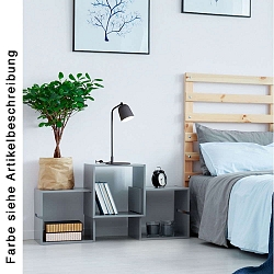 Lava-Keramik-Tischleuchte CLAVIO, E27, IP20, anthrazit, mit Schalter