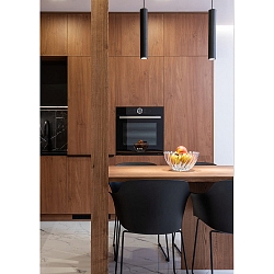 Pendelleuchte TUBUS, IP20, L�nge 48cm, GU10 max. 50W , schwarz-matt