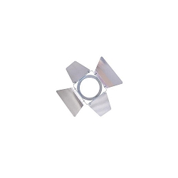 PAR30 Blendklappe / Torblende, Chrom