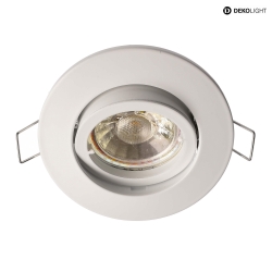 downlight ALIOTH 2 ROUND round, swivelling, voltage constant GU5.3 IP20, white dimmable