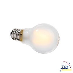 LED filament lamp A60, E27, 2700K, 220-240V, misty, 8.5W