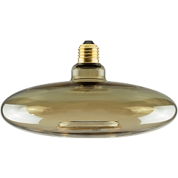 LED Deko-Leuchtmittel ORBIT, IP20, � 22cm / H 12cm, E27, 4.5W 1900K 185lm 330�, dimmbar, rauchfarben