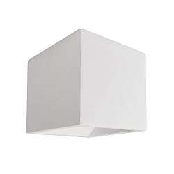 wall luminaire CUBE up / down, cube shape G9 IP20, white dimmable