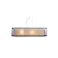 Kapego pendant luminaire CAPELLA II, 220-240V AC / 50-60Hz, E27, 60W, textile, black