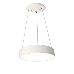 LED pendant luminaire SCULPTORIS 45, 26W, 4000K, 150�, matt white