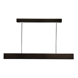 Pendant luminaire APOLLON, 200-250V AC/50-60Hz, 28W, black matt