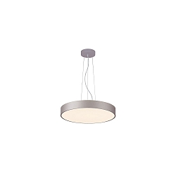 LED Pendelleuchte MENKAR, 80cm, 92W, 3000/4000K, IP20, silber