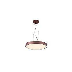 LED Pendelleuchte MENKAR, 80cm, 92W, 3000/4000K, IP20, Kaffee