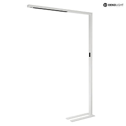 LED Stehleuchte OFFICE THREE STANDARD MOTION, 80W, 4000K, 10100lm, IP20, dimmbar, wei