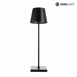 battery table lamp SHERATON I dimmable IP54, black dimmable