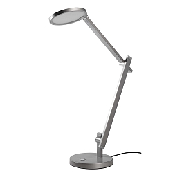 Tischleuchte ADHARA, 100-240V AC/50-60Hz, 12W, silber