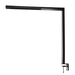 LED Tischleuchte OFFICE THREE STANDARD MOTION, IK06, Up/Down, 80W 4000K 10100lm, CRi 95, UGR 6, Sensoren + Touch-Dimmer, schwarz