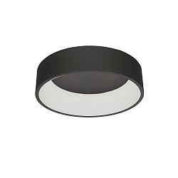 wall and ceiling luminaire SCULPTORIS 60 CCT DIM CCT Switch, set back IP20, mat, deep black dimmable