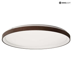 wall and ceiling luminaire MEROPE 80 IP20, coffee brown