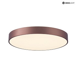 wall and ceiling luminaire MENKAR 40 IP20, coffee brown