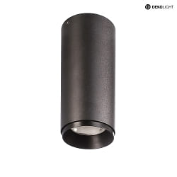 ceiling luminaire LUCEA IP20, deep black dimmable