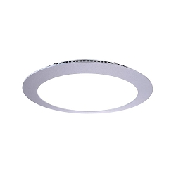 Recessed LED ceiling luminaire LED Panel 16, current constant, 700 mA, 16W, 4000K, silver