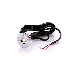 Ceiling luminaire Punto Lumi, current constant, 3,1-3,9V DC, 350 mA, 1W, chrome