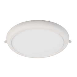 Ceiling recessed luminaire ZAURAK 300, voltage constant, 220-240V AC/50-60Hz, 25W, white