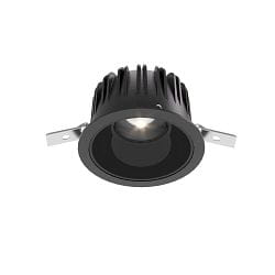 recessed spotlight TARVOS 150 IP20, black 