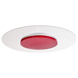 LED Deckenleuchte ZANIAH 37, IP20, 18W 3000K, dimmbar, rot