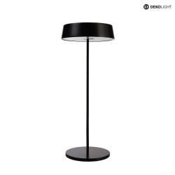 Table lamp MIRAM foot and head bundle, 3,7V DC, 2,20 W, black
