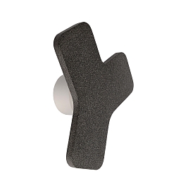 Wall luminaire YPSILON, 220-240V AC/50-60Hz, 4W, grey