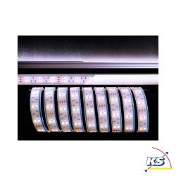 Flexibler LED Strip, 5050, SMD, 12V DC, 43,2W, Länge 3000mm, warmweiß + kaltweiß, 3000x18x5mm, 3000-7000K